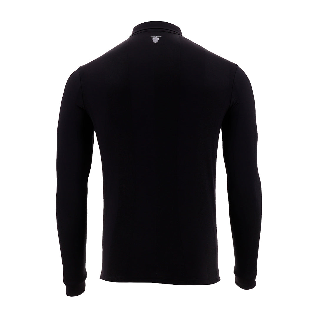 Camiseta Oficial Ecuador FEF 100 Años Manga Larga – Edición Limitada Centenario Negra para Hombre