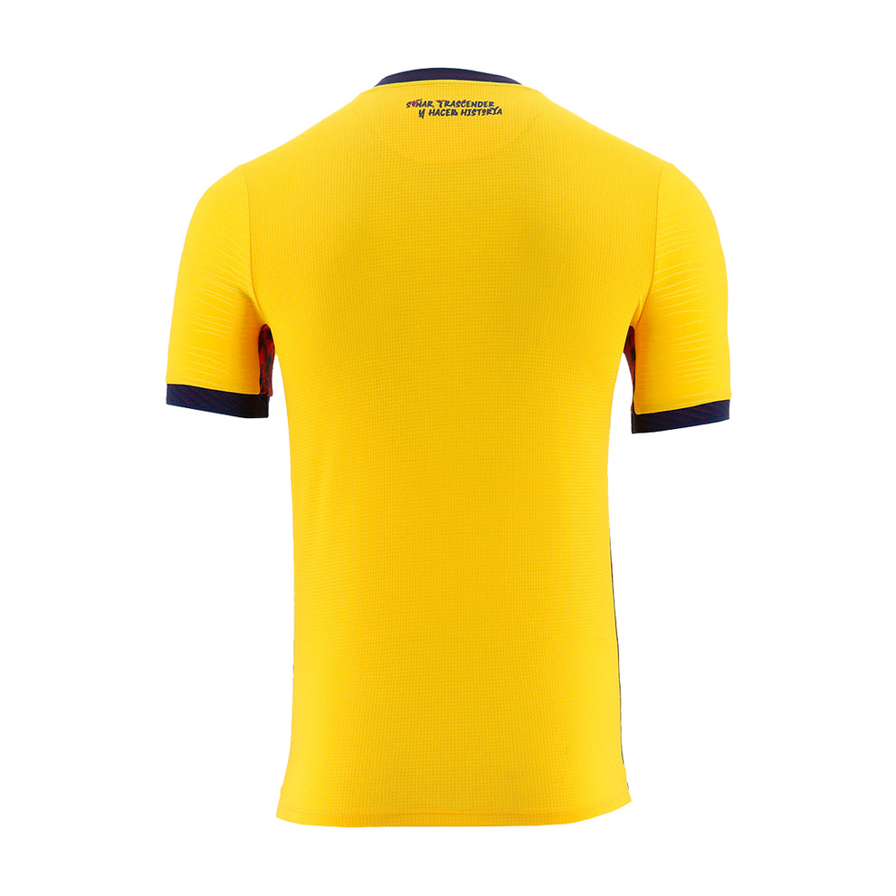 Camiseta Oficial de Ecuador 2026 World Cup - Local Amarilla Hombre - M ...