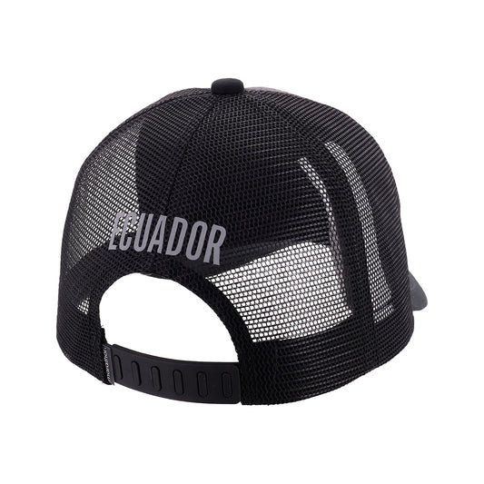 Gorra Trucker Oficial de la Selección de Ecuador "Camuflaje Urbano" – Gris y Negro