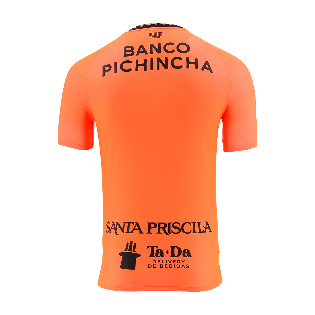 Official Barcelona Sporting Club 2026 Away 2 Orange Jersey Men's