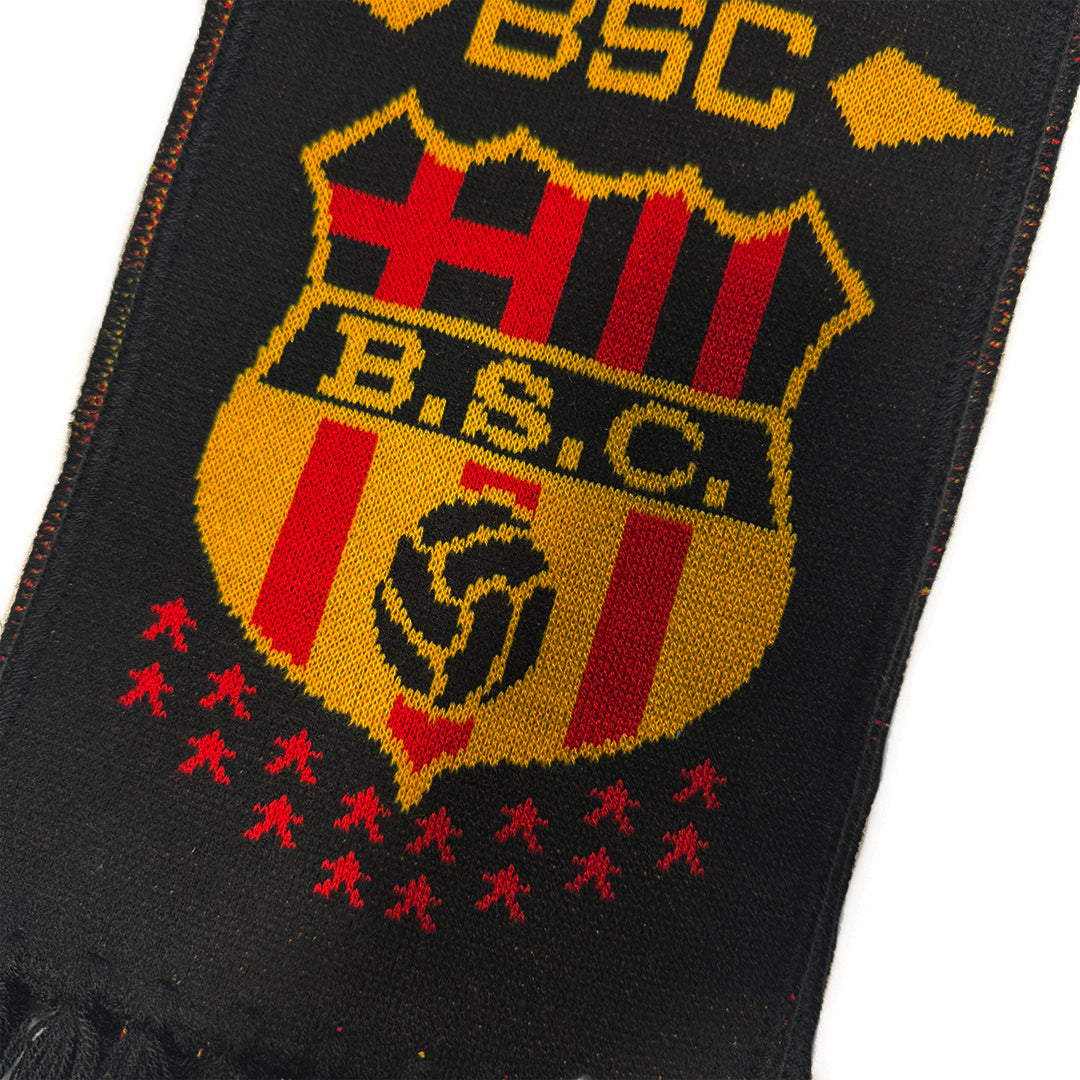 Barcelona Sporting Club Handcrafted Scarf - Black Edition – BSC