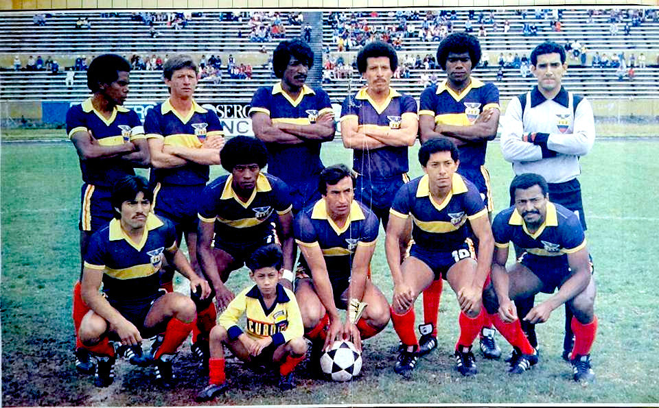 Camiseta Retro de la Selección Ecuatoriana de Fútbol Alterna 1984