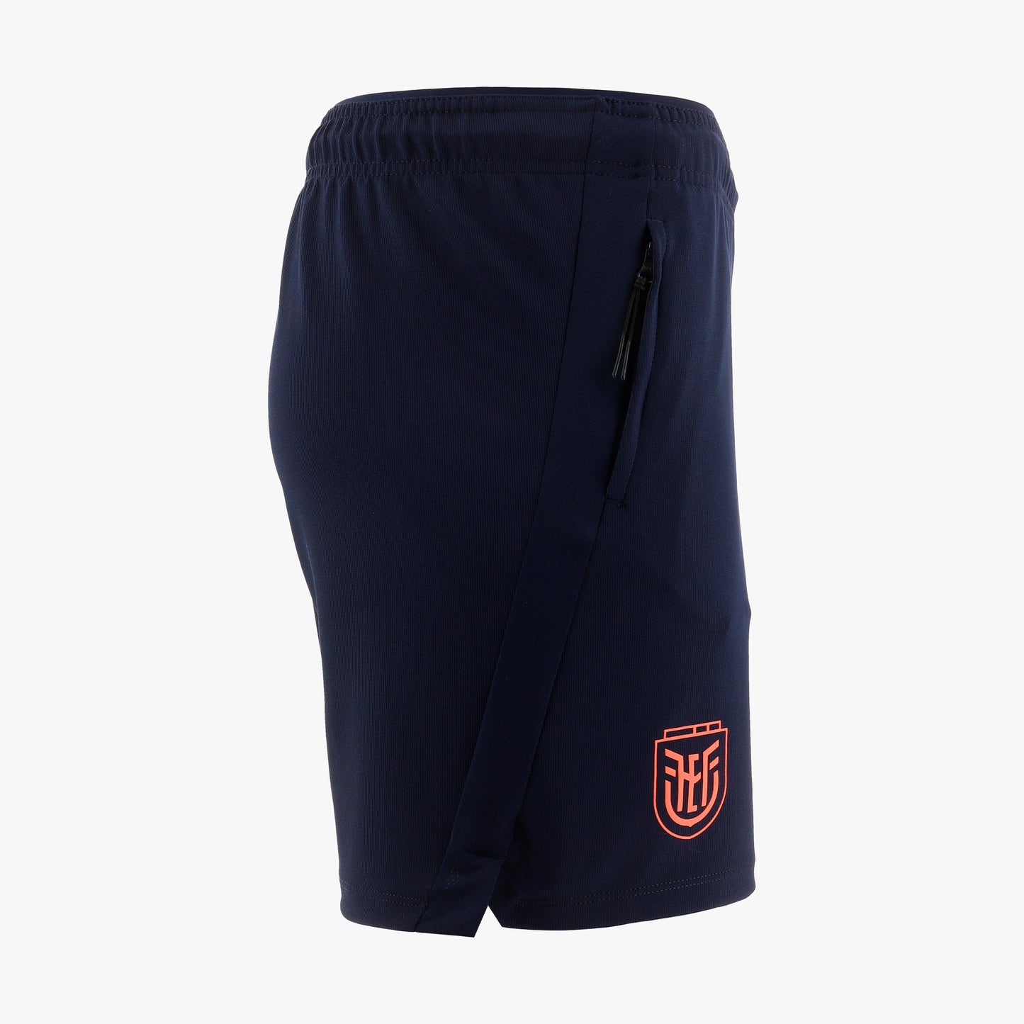Official FEF Ecuador National Team Training Shorts - Coral Emblem