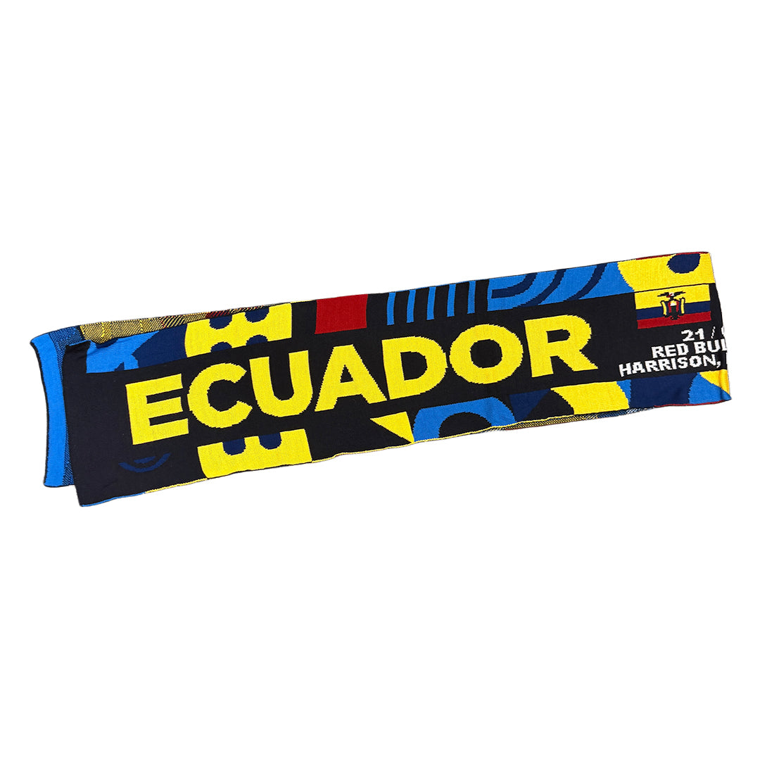 Ecuador vs. Guatemala Commemorative Scarf (Vibrant Yellow Edition)
