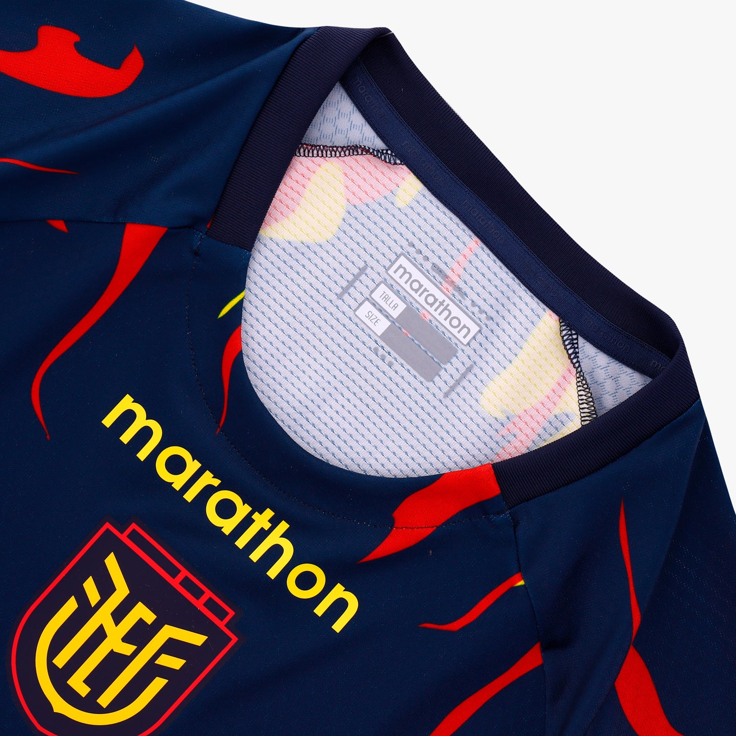 Official Men's Ecuador Pre-Match Jersey 2026 World Cup | Fire & Waves Edition