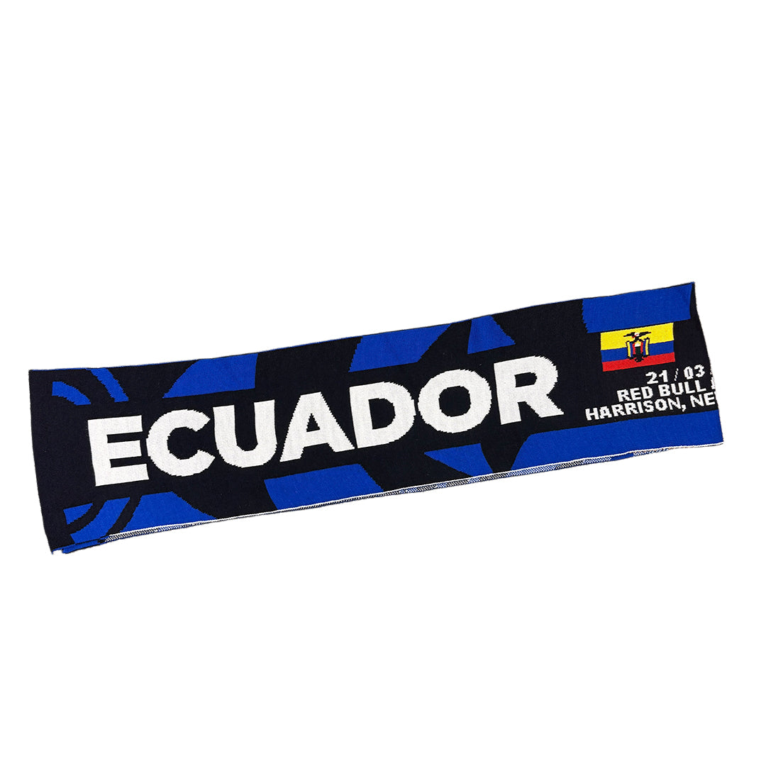 Ecuador vs. Guatemala Commemorative Scarf (Classic Blue Edition)