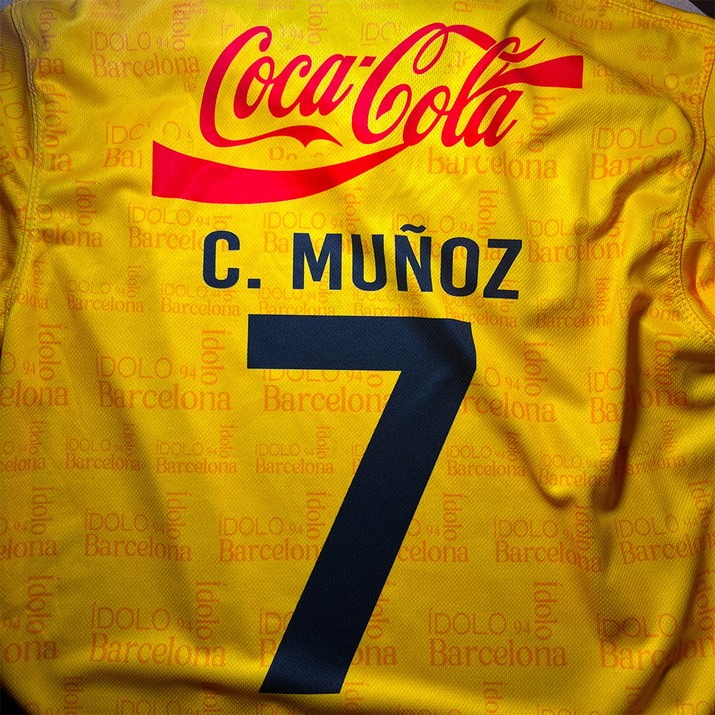 Camiseta Retro C. Munoz Barcelona S.C. Ecuador 1993-94 Hombre