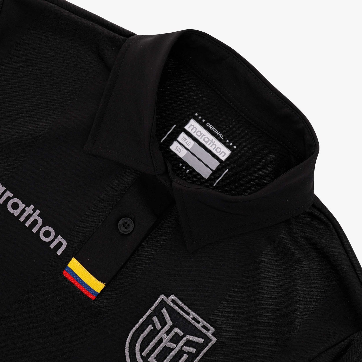 Camiseta Oficial Ecuador FEF 100 Años – Edición Limitada Centenario Negra para Mujer