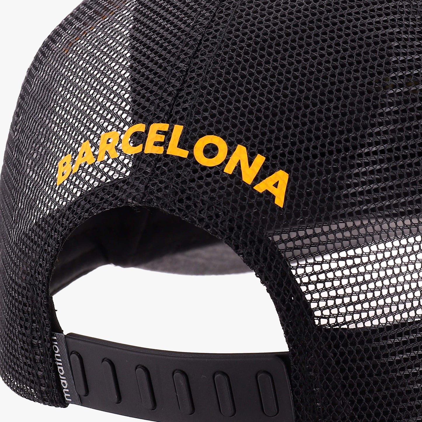 Official Barcelona Sporting Club "Street" Trucker Hat – Charcoal & Yellow