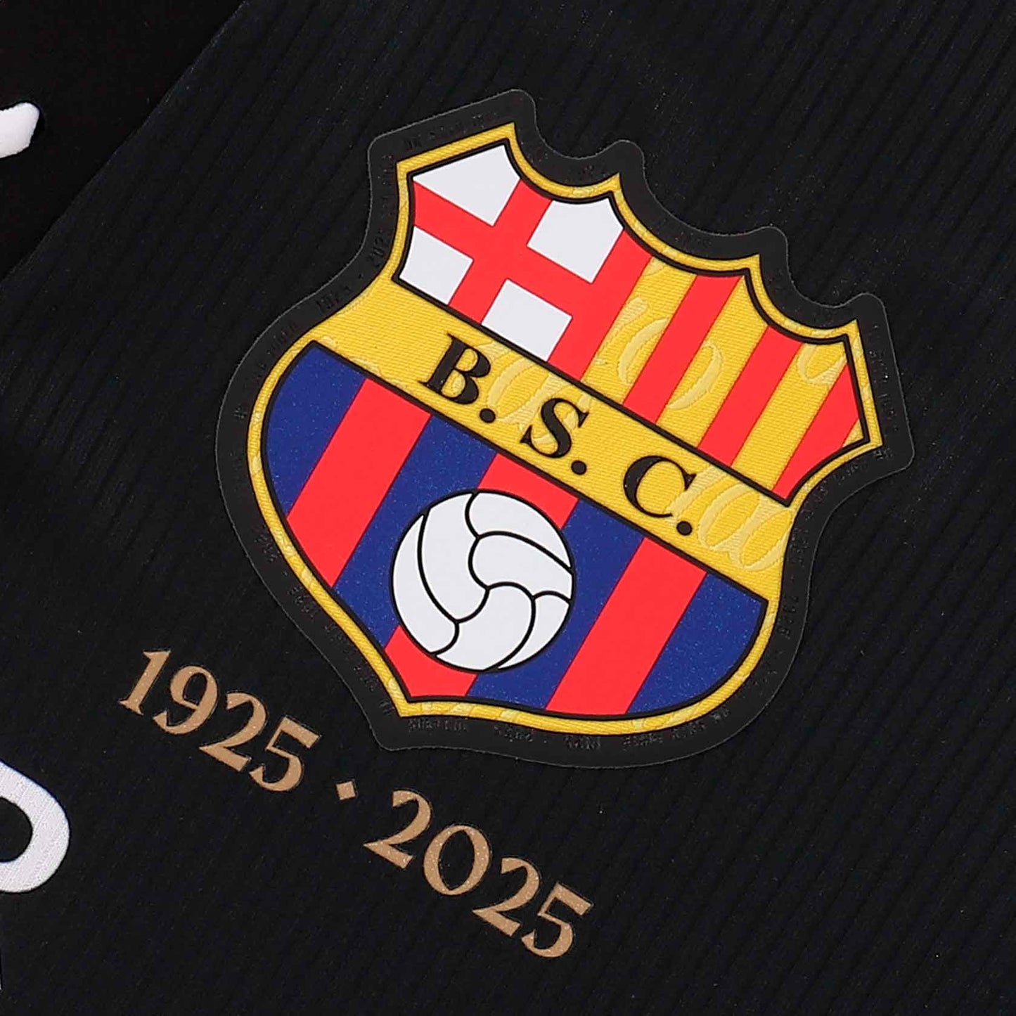 Camiseta oficial del Barcelona Sporting Club Ecuador visitante 1 edición centenario 2025 hombre