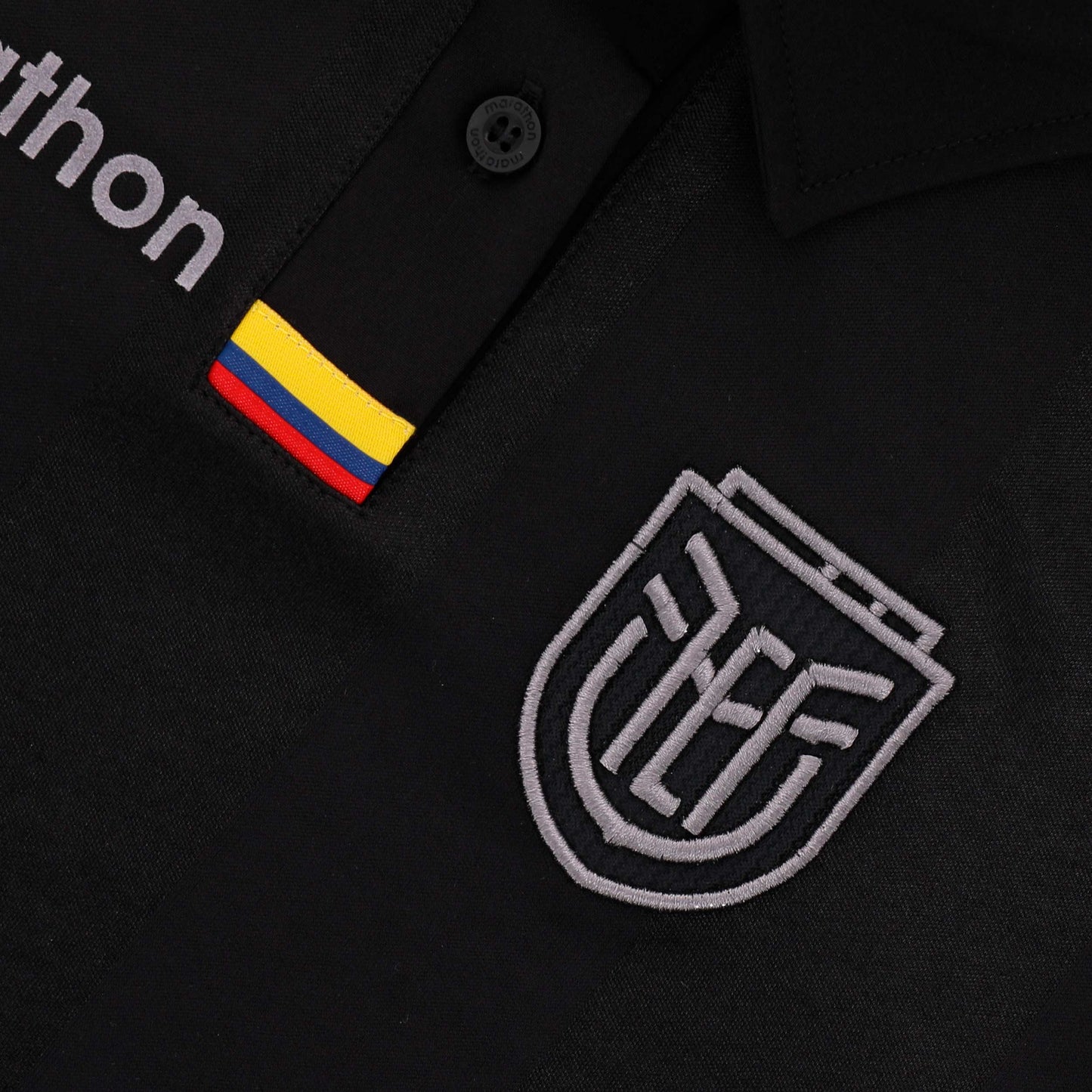 Camiseta Oficial Ecuador FEF 100 Años – Edición Limitada Centenario Negra para Mujer