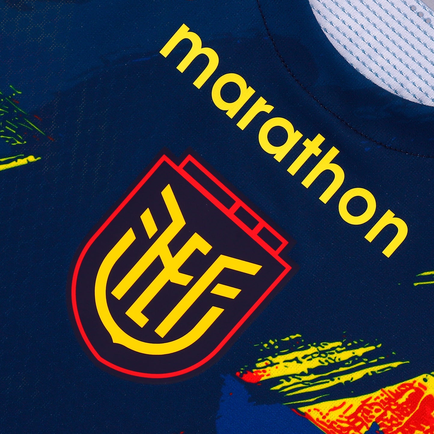 Official Men's Ecuador Pre-Match Jersey 2026 World Cup | Abstract Art Edition