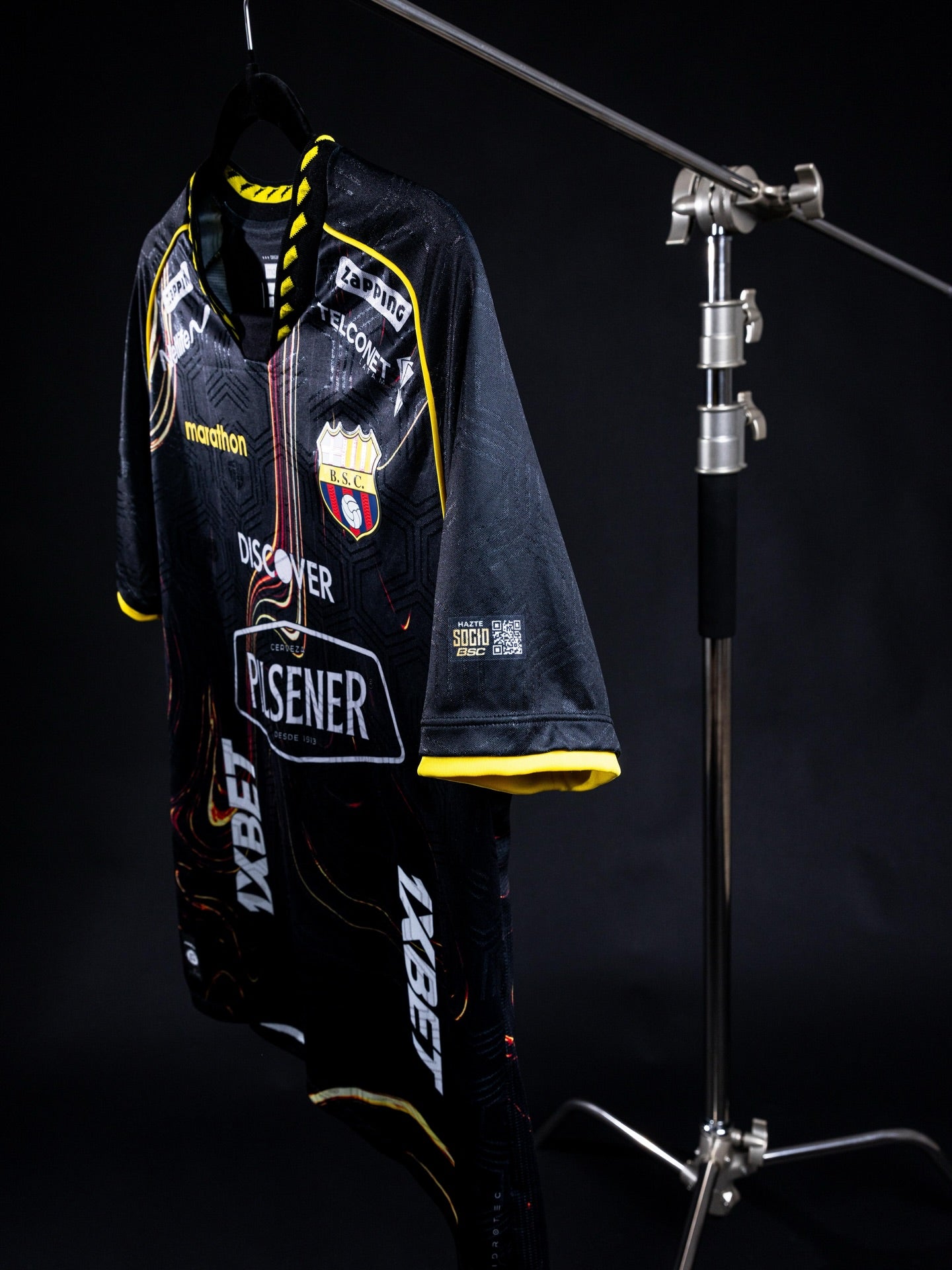 Official Barcelona Sporting Club 2026 Away 1 Black Jersey Men's