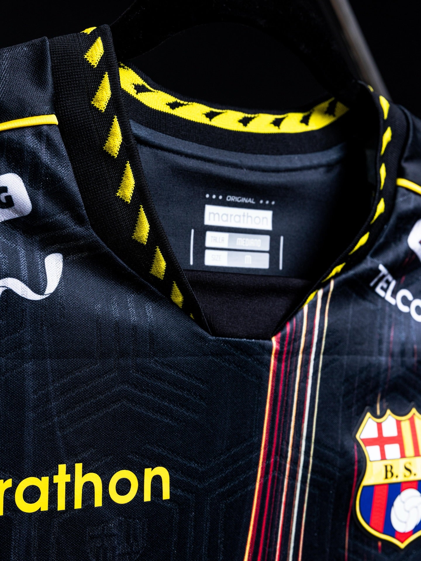 Official Barcelona Sporting Club 2026 Away 1 Black Jersey Men's