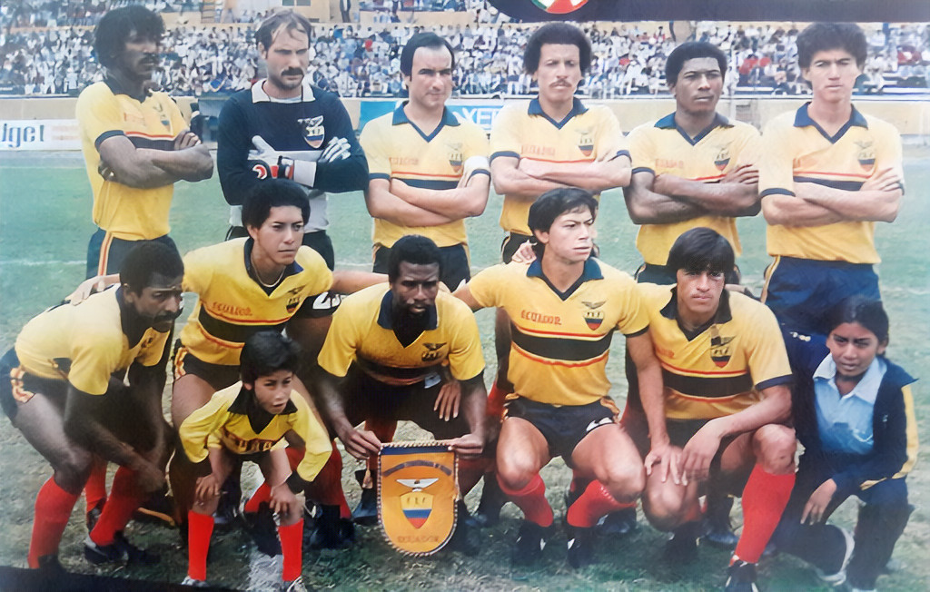 Ecuadorian National Football Team Official Retro Jersey 1983