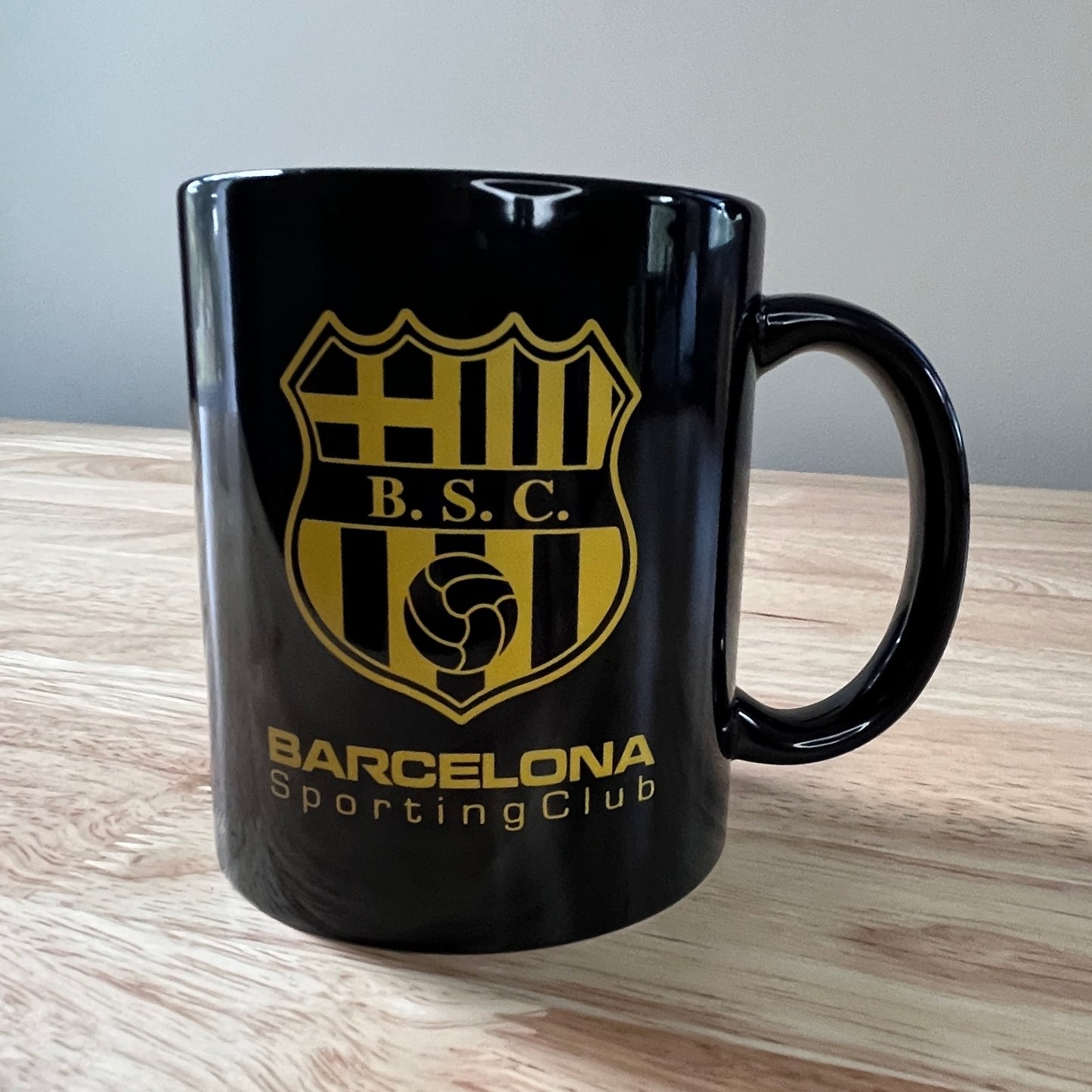 Barcelona Sporting Club Black Mug