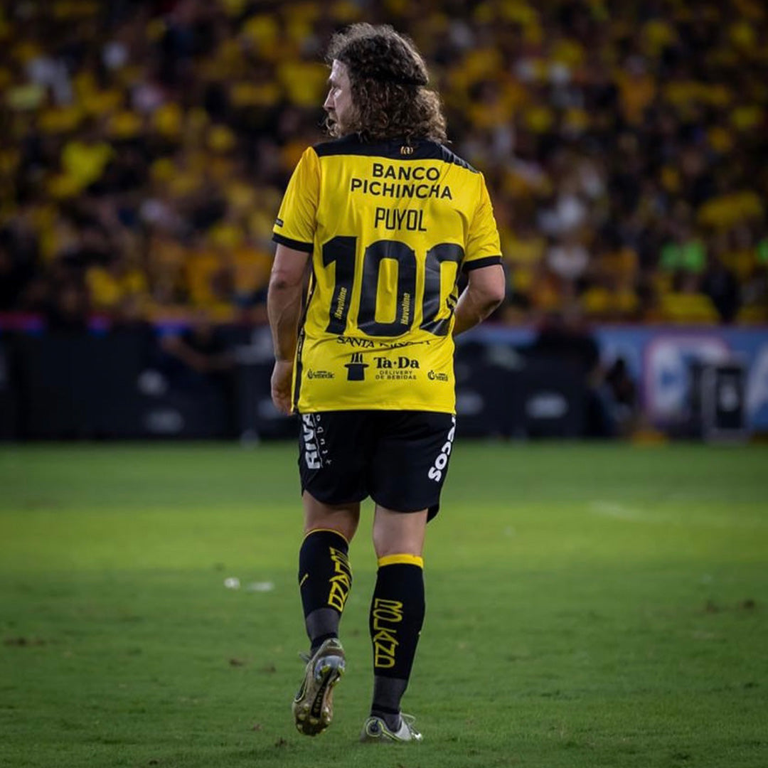 Camiseta oficial Barcelona Sporting Club Ecuador edición centenario Puyol 2025 hombre