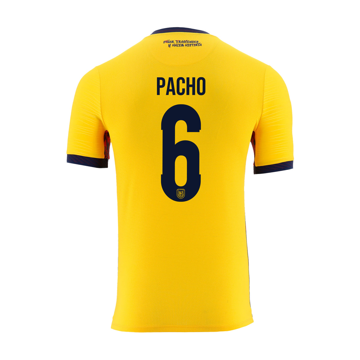 Official Ecuador Jersey - Pacho #6 (Limited Edition World Cup Font)