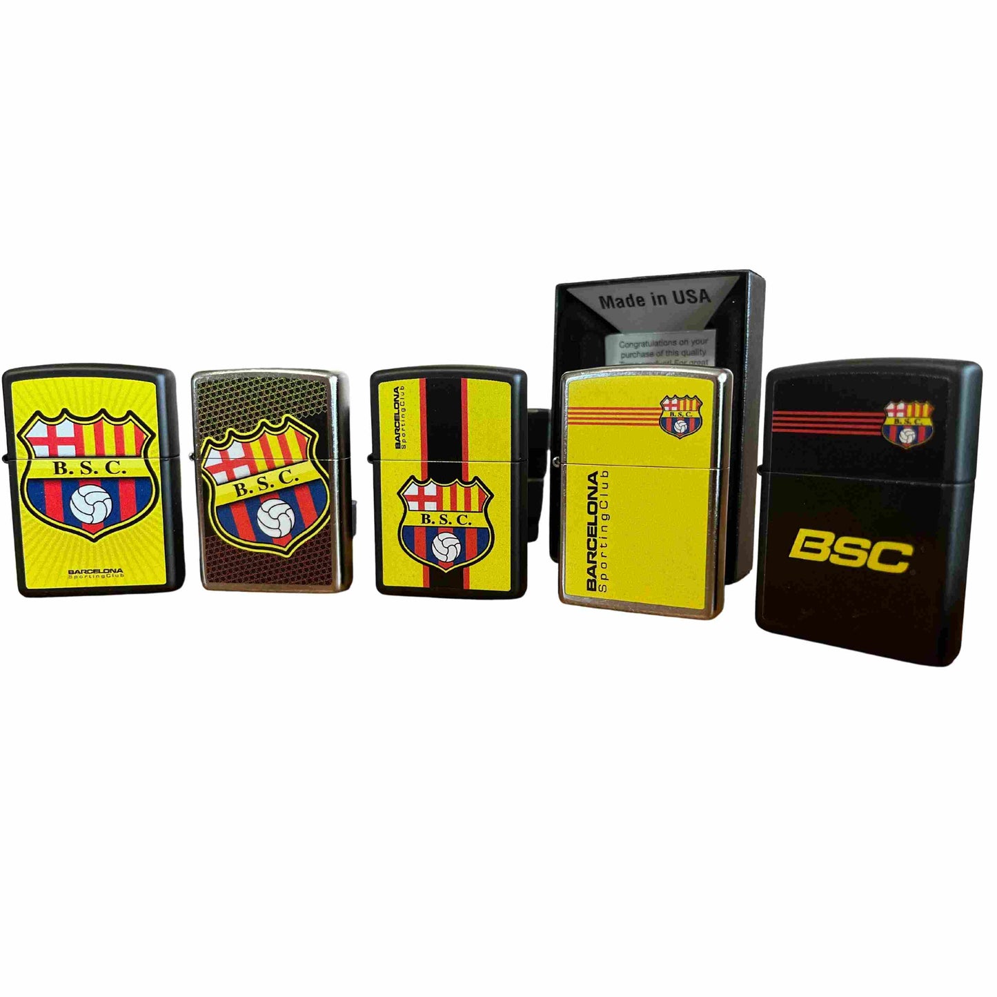 Zippo Lighter Barcelona Sporting Club Ecuador